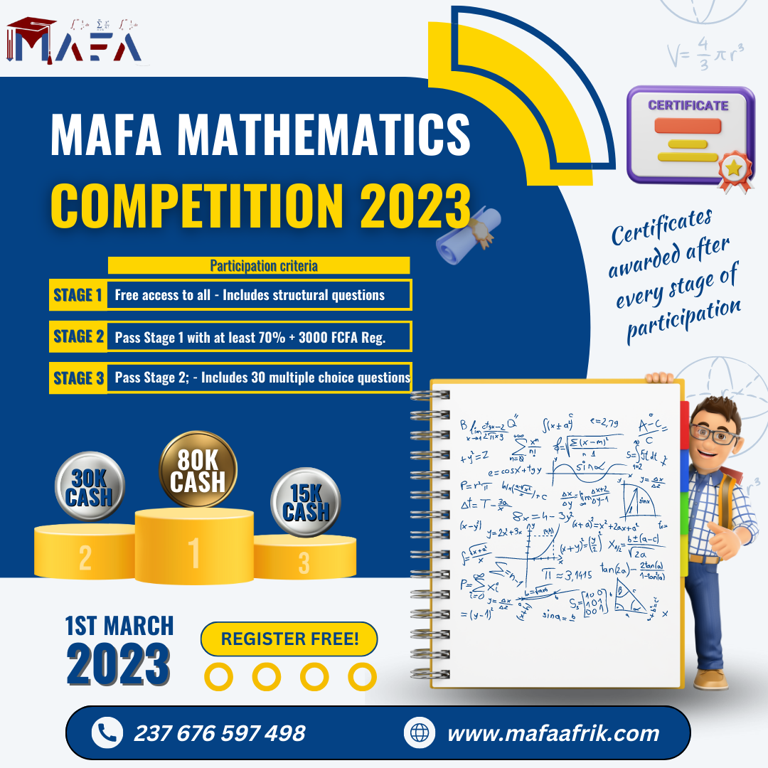 Mafa mathematics competition for cameroon universities