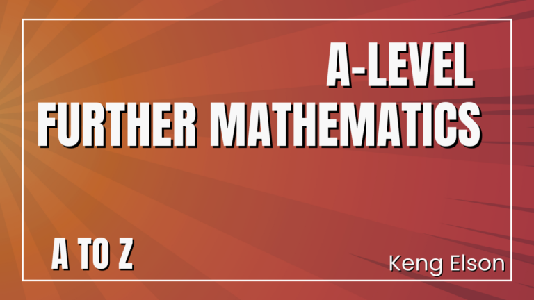 A-Level  Further Mathematics FULL COURSE