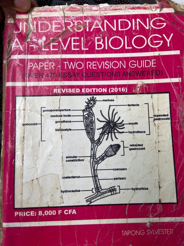 Understanding A-Level Biology, Paper 2, Revision Guide by Tapung Sylvester (Fairly Used) e learning for africa