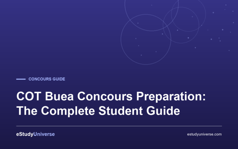 COT Buea Concours Preparation: The Complete Student Guide