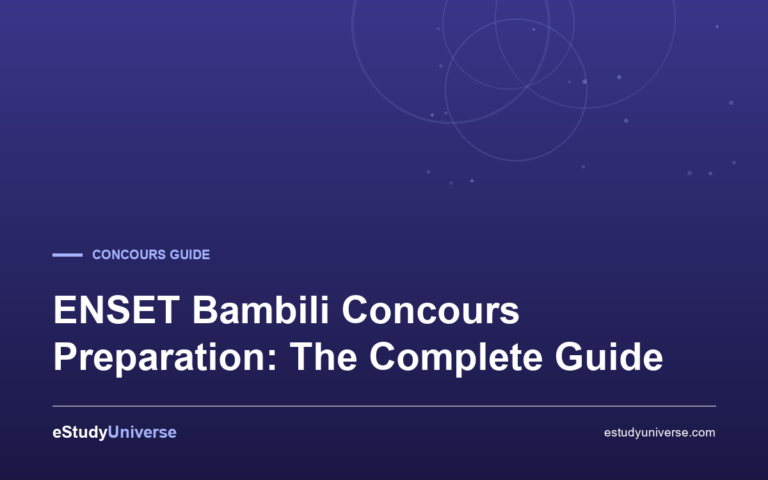 ENSET Bambili Concours Preparation: The Complete Guide for 2026 & Beyound