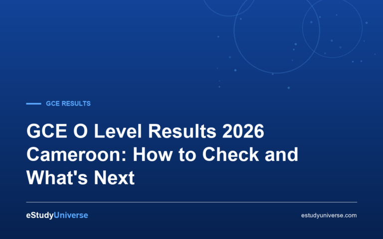 GCE O Level Results 2026 Cameroon: How to Check and What's Next