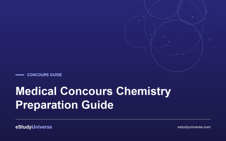 Medical Concours Chemistry Preparation Guide